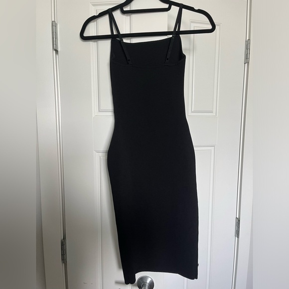 Aritzia Babaton Fissure Sculpt Dress - Black - Sz 2XS / XXS - Picture 2 of 4